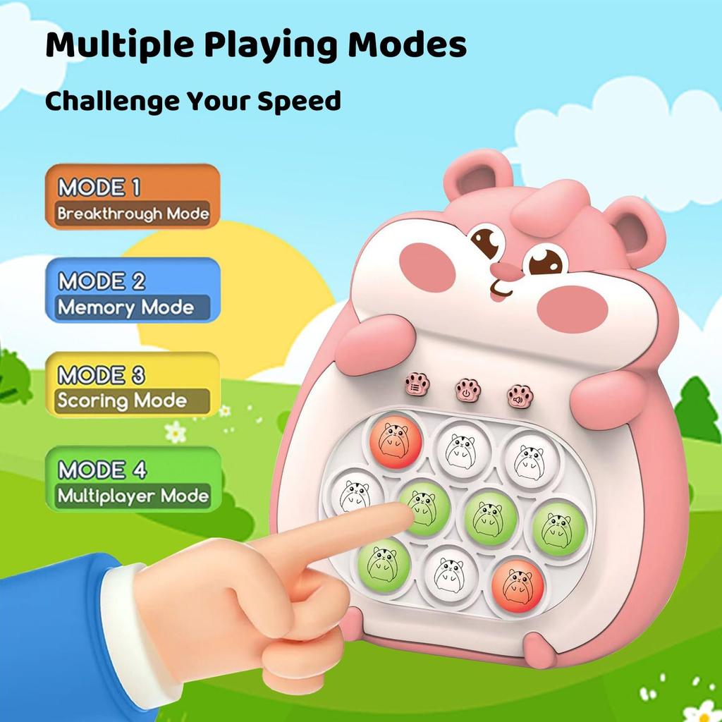 Quickly Pop Push Fidget Toys For Children Aged 3-12 To Play Puzzle Games With Sensory Toys For Relaxation And Stress Relief Gift