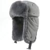Men's and Women's New Hats Autumn and Winter Fleece Thickened Cycling Headgear Hat Windproof and Cold Cotton Hat To Increase Head Circumference