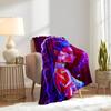 K-POP Anime Girls Group  Four Seasons Soft Warm Blanket  All-Season Thick Knit Polyester Bedspread for Bed, Camping, Travel  Perfect Gift