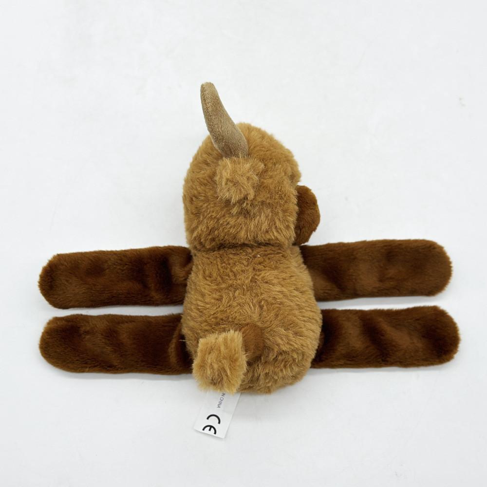 Highland Cow Soft Plush Toy With Pp Cotton For Kids And Decorative Use