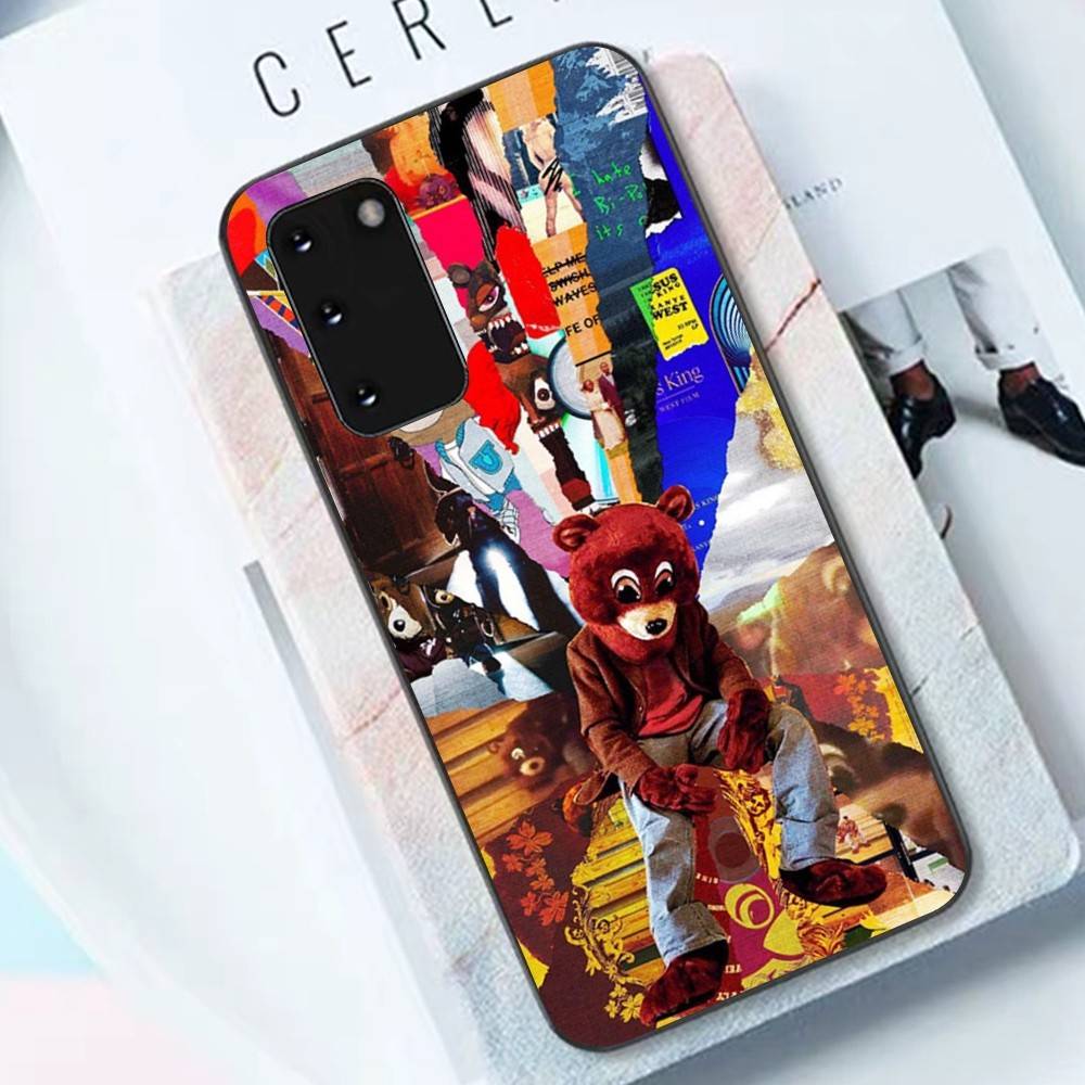 

Rapper Kanye West YE Phone Case For Samsung S 24 Fe 25 Ultra Plus 20 Lite 21 30 22 23 24 22 Ultra 5G Fundas Samsung S24 ULTRA