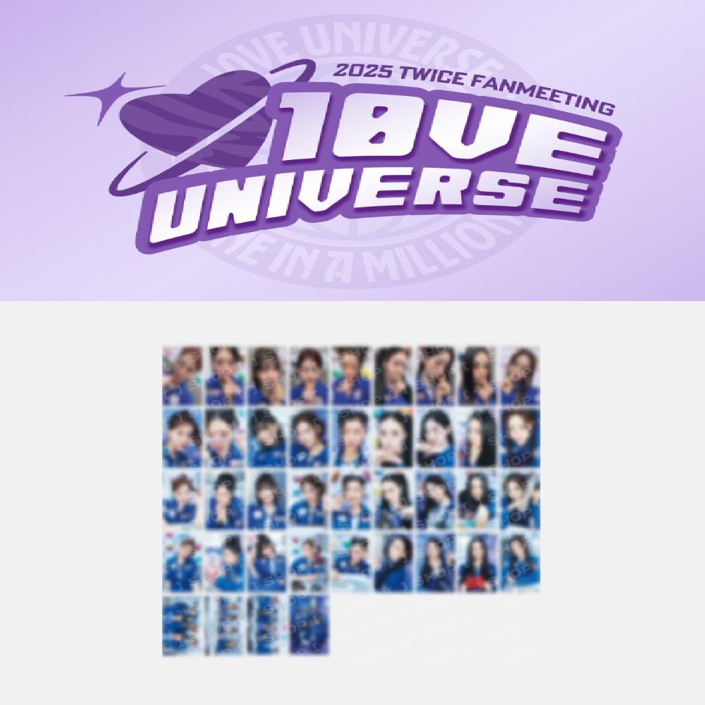 Pre-order 2025 TWICE FANMEETING 10VE UNIVERSE Trading Card