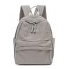 Schoolbag Backpack Corduroy Ladies Large Capacity Leisure Bag Student Bag Travel To Work Multi-pocket Lightweight