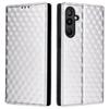 For Samsung Galaxy M16 5G/F16 5G Case Wallet Rhombus Imprinted Leather Phone Cover