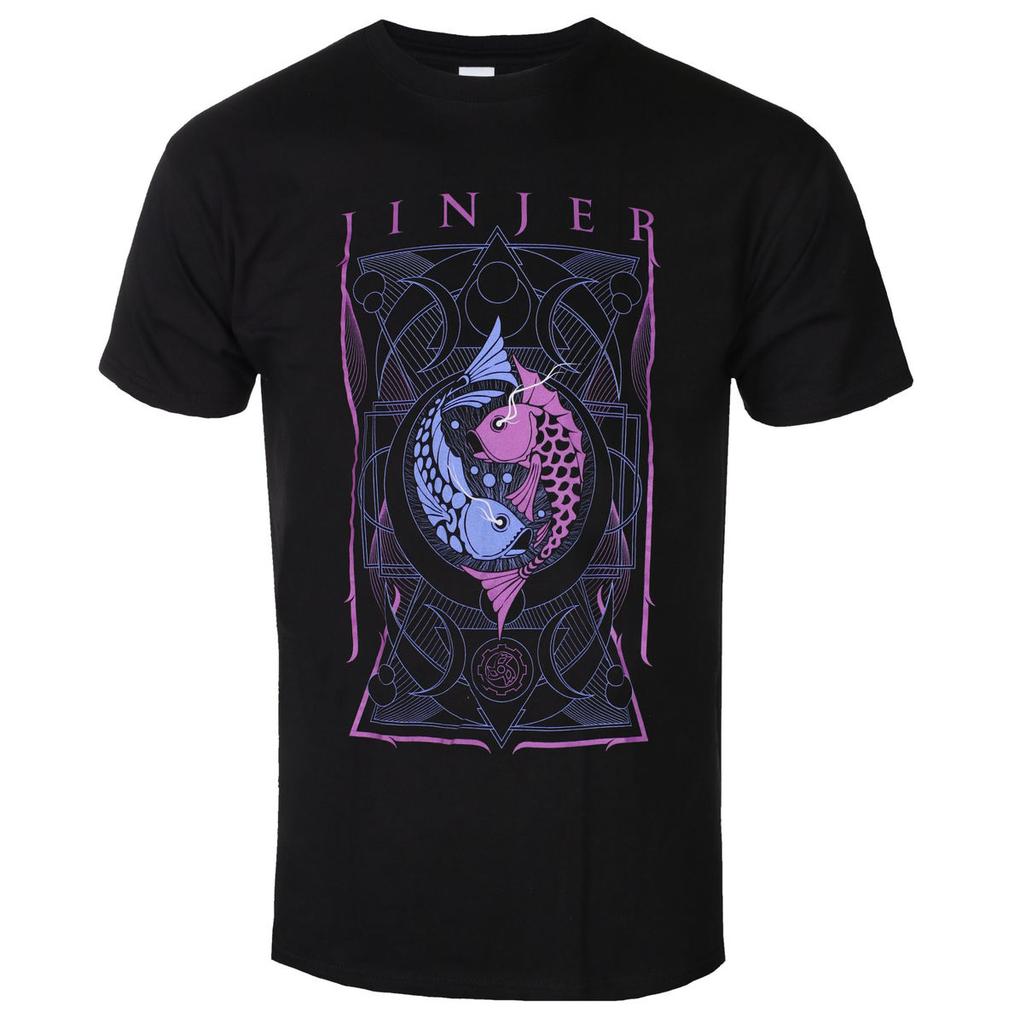 Hot Jinjer Graphic Cotton Tshirt Unisex Summer Short Sleeve Fashion Brand Tee Luxury Casual Vintage Tees