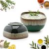 BOWL CONTAINERS FOR SAUCE, DIP, DESSERTS, BAKING, CERAMIC 250ml