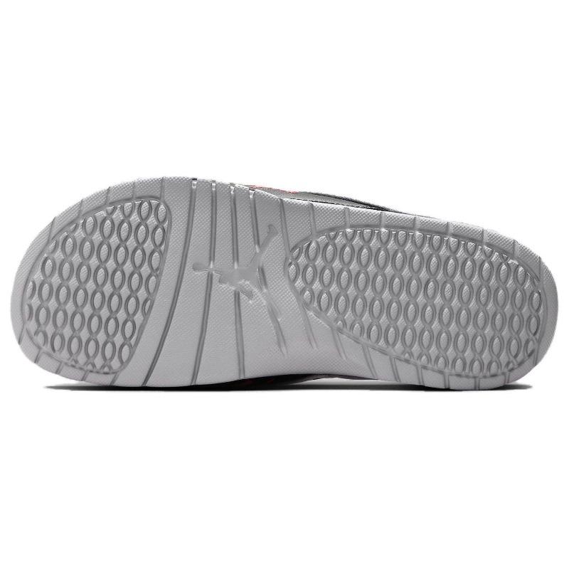 Jordan Hydro 4 Men Slip-on Slides Black Red 532225-060