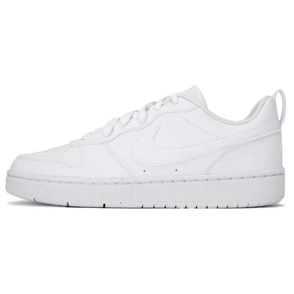 Nike Court Borough Low Sea Salt Coconut Low top Skateboard Shoes GS White Blue DV5456-106(Team79-)