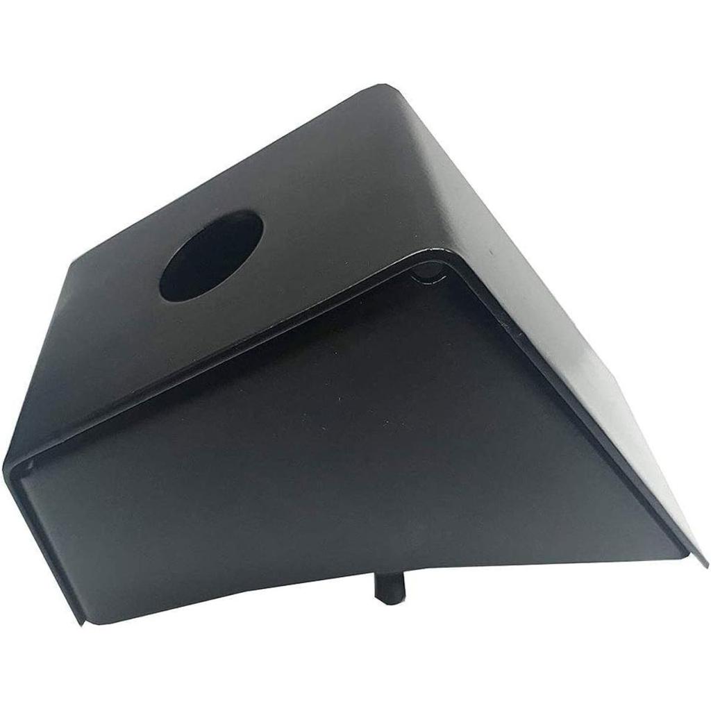 APSMOTIV 2x Mudguard Side Butler Light Bracket Fender Intermediate Piece Suitable for Massey Ferguson Case IHC Nuffield Tractors (Black)