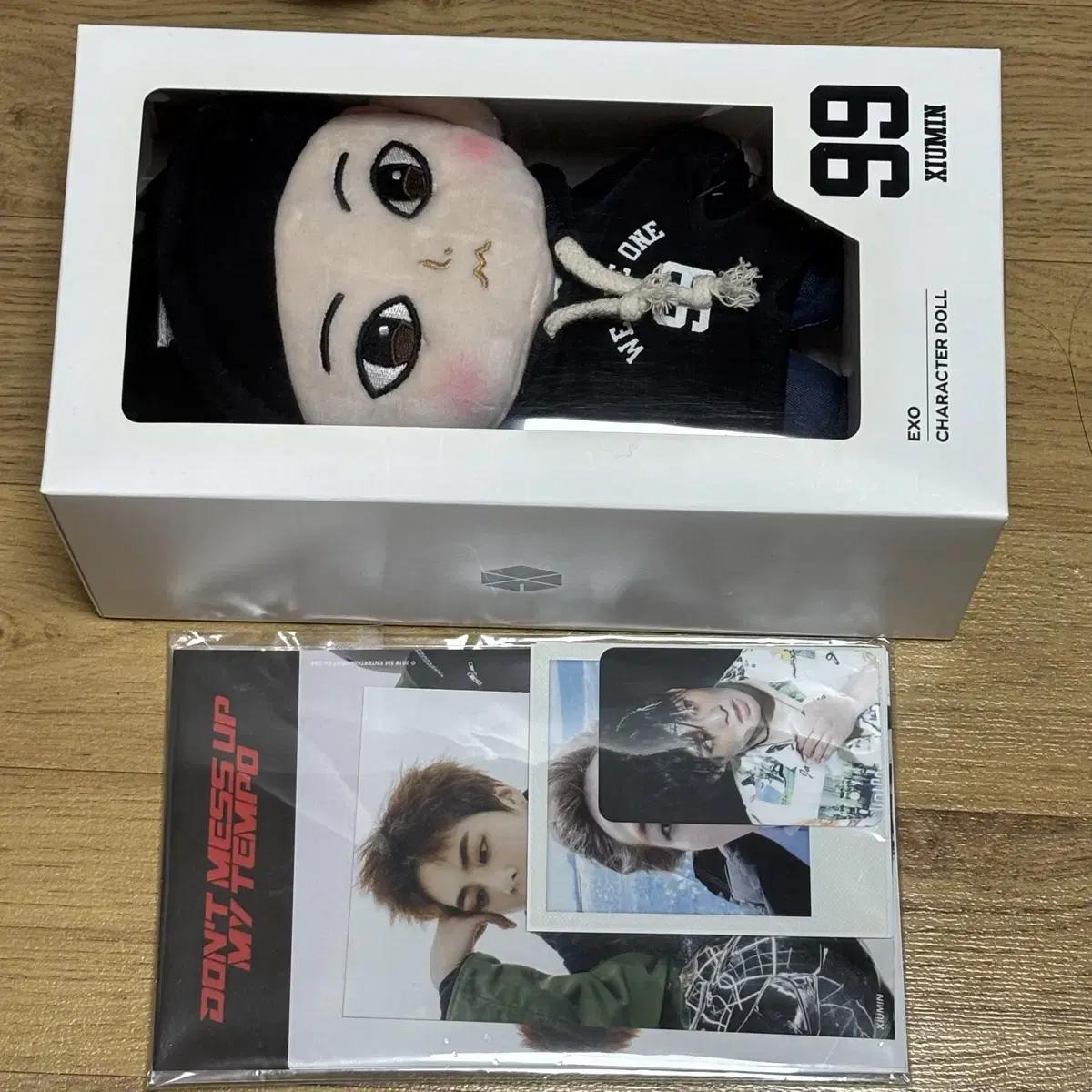 

Exo Character Doll Xiumin Dolls+prints+good Vigong Batch