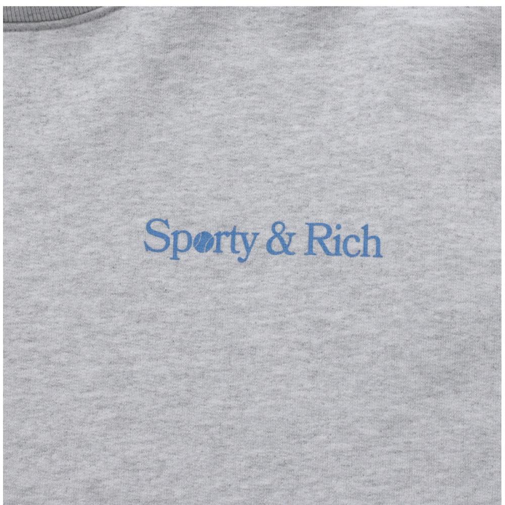 Sporty Rich Cr874hg Racquet Club Racquet Club Public Sweatshirt