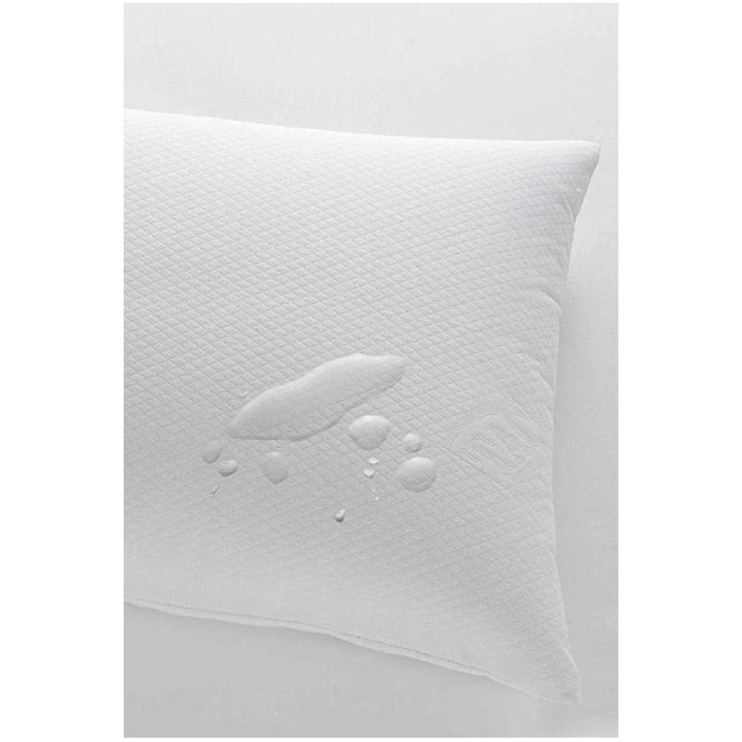 

1 Piece Quilted Patterned Liquid-proof Pillow Mattress белый