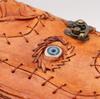 Leather Journal Evil Eye 160 Pages Metal Clasp
