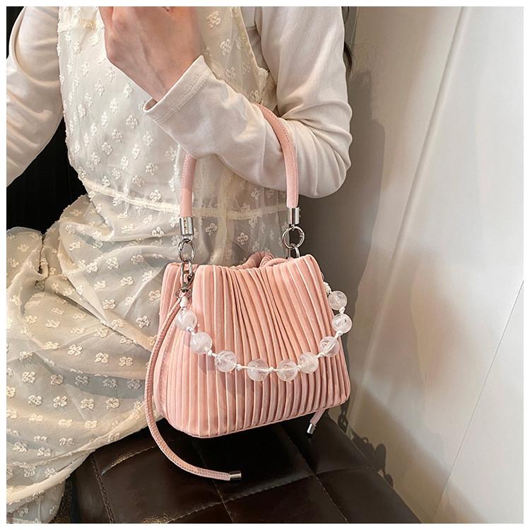 IELGY женская универсальная сумка-мессенджер со складками — фото 8