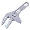 Short Handle Adjustable Spanner Large Opening Plumbing Wrench Bathroom Wrench  Tubing Hand Tool