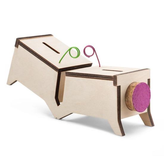 

Деревянная балансирующая копилка для монет интерактивная игра-качели копилка для монет