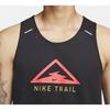 Nike Rise 365 Trail Dri-Fit Koszulka do biegania Męskie Góry Czarne CT7371-010