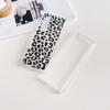 For Samsung Galaxy Z Fold 4 3 Case Leopard Print Painted Transparent Folding Shockproof Pc Hard Back Cover For Zfold4 Fold3 Case