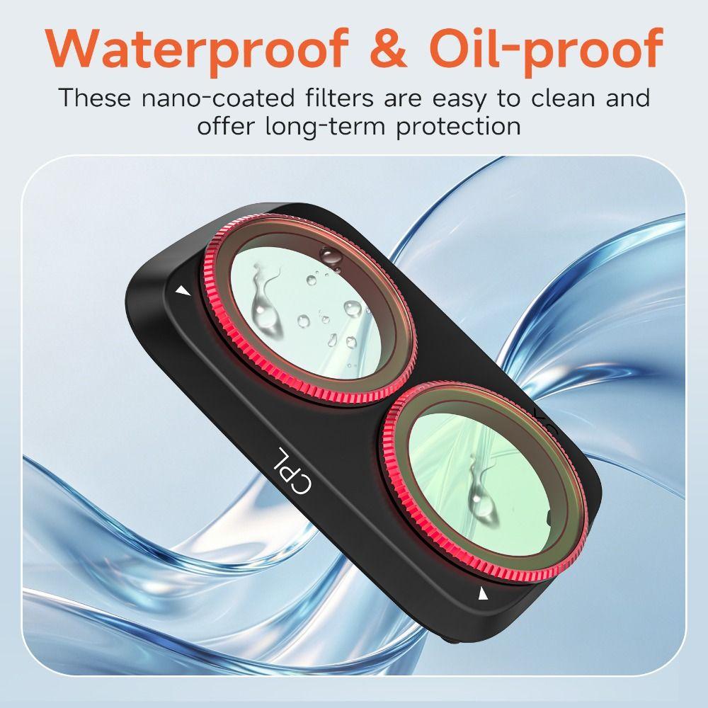 Optical Glass Filters Kit Lens Protector for DJI Osmo Pocket 4P Gimbal Camera Accessories