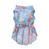 Летнее платье принцессы с цветочным принтом для собак, платье для собак, юбка, летние свадебные платья принцессы для собак, одежда Йорка для собак