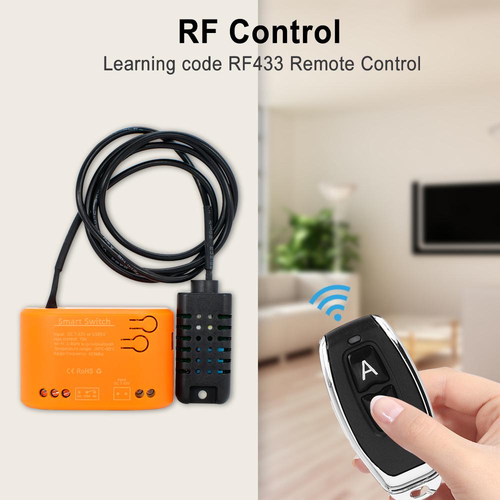Tuya Wifi Temperature Humidity Sensor Switch for Aquariums Water Temperature Monitoring Work with Alexa Google Home 12V 24V 220V