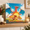 Charizard Custom Name Diamond Painting Personalized 5D Full Drill DIY Diamond Art Home Decor