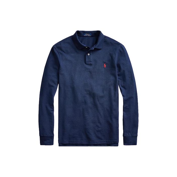 Polo Ralph Lauren FW22 Polo Shirt Classic Version Men's Blue 710680792-031