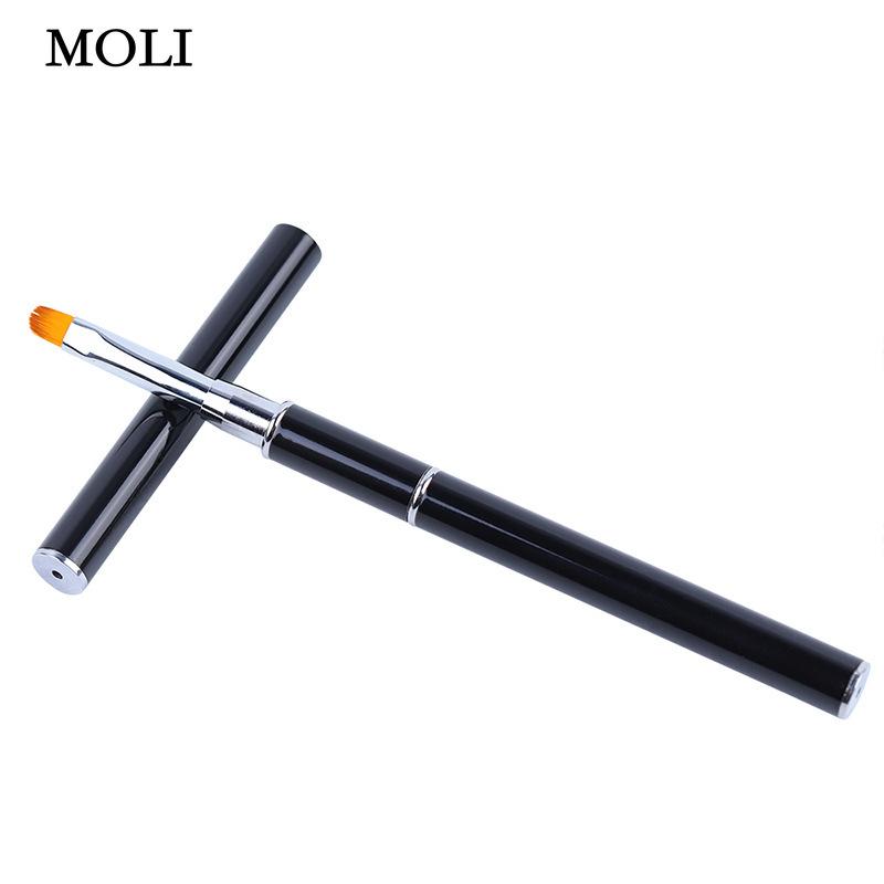 Bolígrafo de terapia de luz para uñas de doble punta con stick tonificante y para repujado de pegamento, bolígrafo para uñas multifuncional