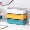 Dust-proof Makeup Storage Box Drainage Desktop Organizer Simple Utensils Storage Box  Kitchen