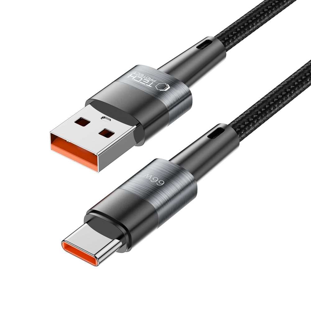 Tech-Protect Ultraboost Type-C Cable 66W/6A 25Cm Grey