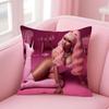 Nicki M-Minaj Singer Cushion Cover Comfortable Reversible Pillow Cover Ideal For Car Sofa Bedroom & Beyond