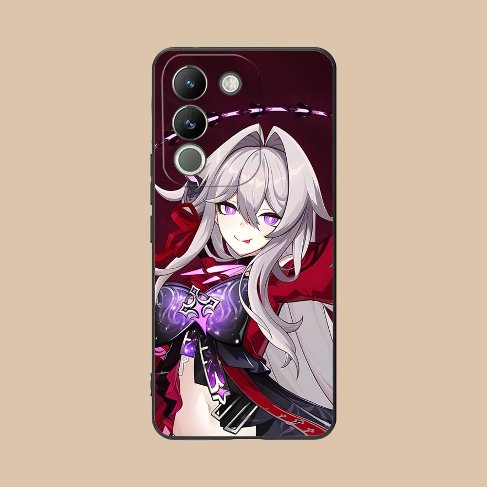 HSR Thelema Matte TPU Mobile Phone Case for VIVO V60 V50 V40 V30 V29 V27 V25 V23 Pro Lite 5G Colorful Printing Cover