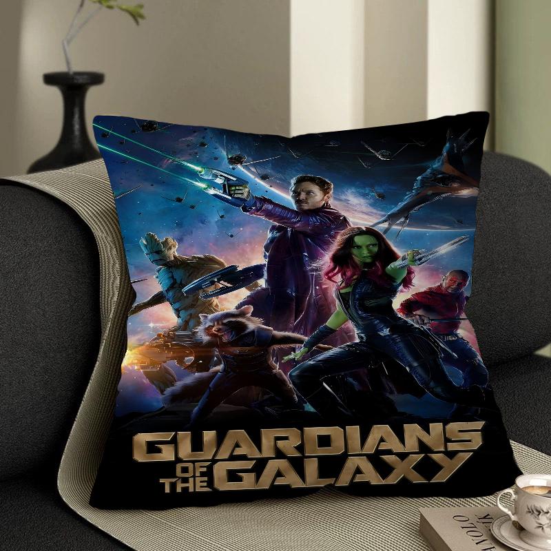 Marvel Wall Art Personalized Pillow Cover Kids Bedroom Wild Party Decor Pillowcase Kid Birthday Shower Gift