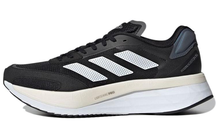 Adidas Adizero Boston 10 Wide  Black White  GZ5426 44⅔