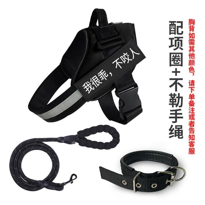 HANDUNYOU Vest Harness Dog Leash Set