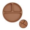 Silicone Tableware Children's Dinner Plate Divided Dinner Plate Auxiliary Training Tableware Set Snack Bowl