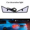 Motorcycle License Plate Screw Light Triangular Devil Eye Modified General Motorcycle Decorative Accessories Car Light