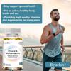 Bcuelov Mineral & Multivitamin Komplett, 42 Obst-Gemüse-Mischung, 120 Kapseln