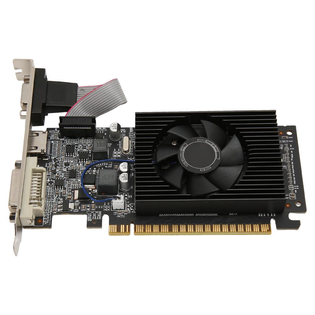 G210 1GD3 Graphics Card GF218 Chip 500MHz 1GB 64bit GDDR3 Memory PCIE 2.0 Graphics Card for Gaming Desktop PC