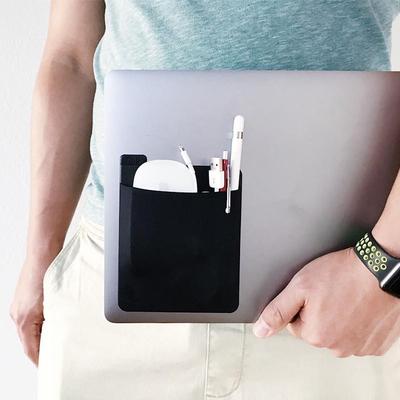 Borsa Portaoggetti Adesiva per Laptop, Tablet e Telefoni