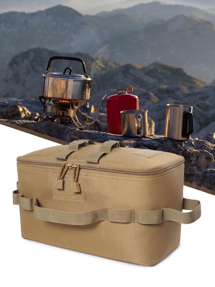 Camping Storage Bags Large Capacity Gas Stove Canister Pot Carry Bags Multifunctional Pouch Storage Bag for Hiking Camping Bag