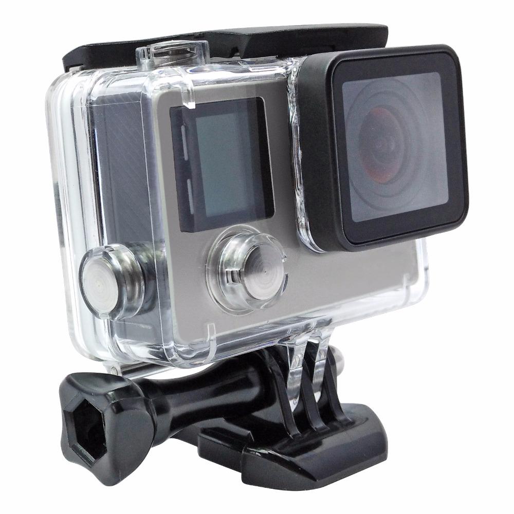 Go Pro Accessories Waterproof Housing Case for Gopro Hero 3+ / 4 Underwater Diving Protective Cover