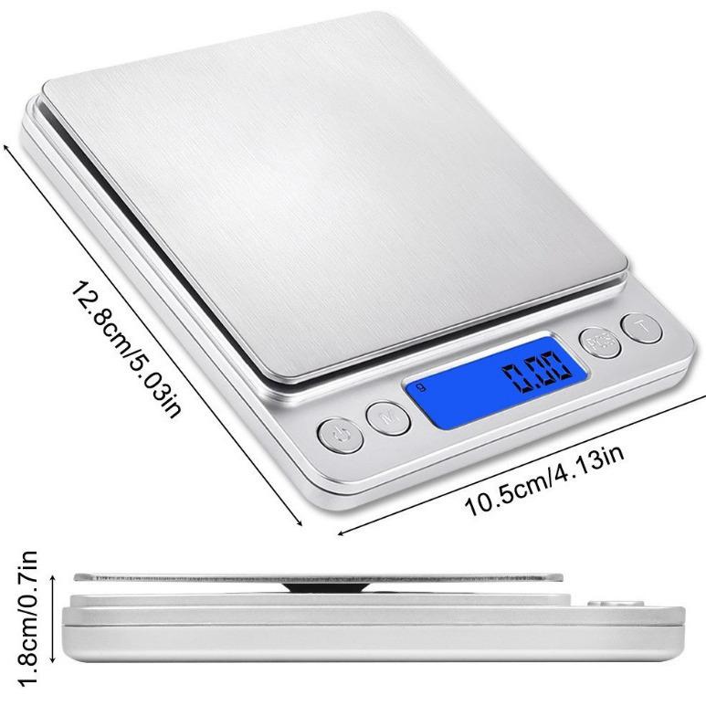i2000 High Precision Portable Kitchen & Jewelry Scale
