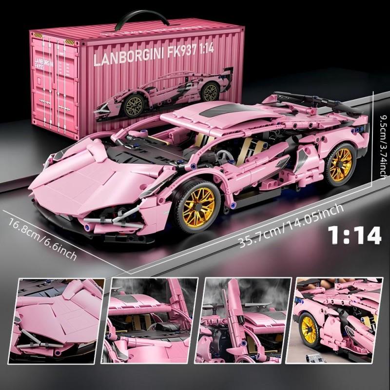 High-Quality 1:14 High-Quality Scale High-Quality Hypercar Construction set High-Quality Building Collection kit Self-assembly High-Quality
