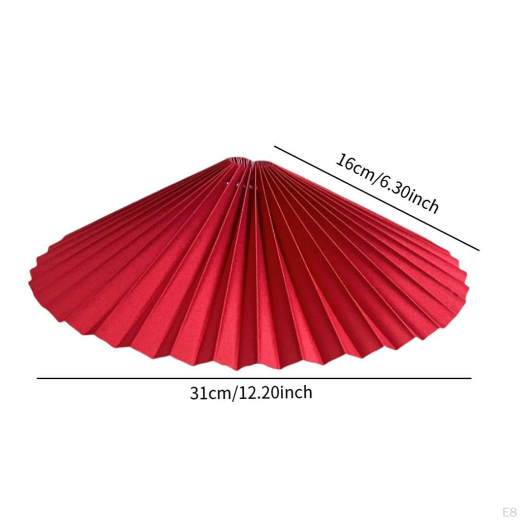 Pleated Lamp Shade Cover for Pendant Lights Fashion Light Lampshade Restaurant