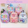 Mochila Infantil Adorável de Urso de Desenho Animado Para Pré-escolares Em Design Fofo e Moderno