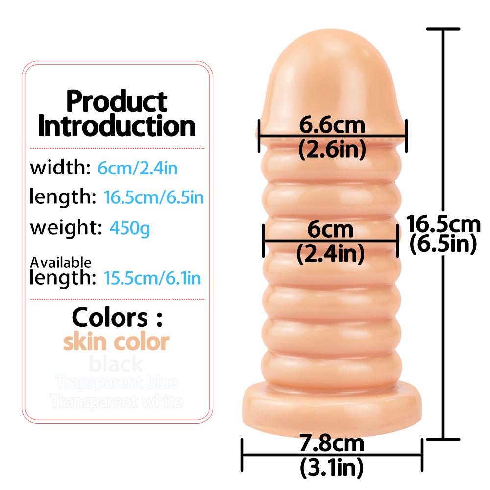 Extra-Large Anal Dilator: 9-Model Collection for Gay Fisting, Thickened PVC