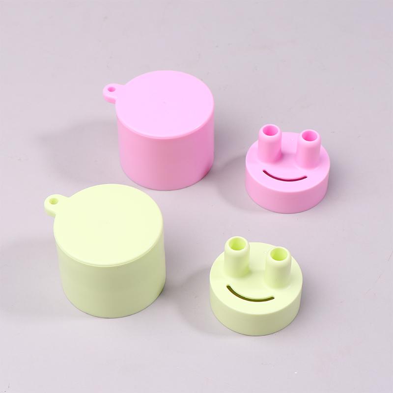 Herbal Inhalant Inhaler Accessory Two Nostrils Sticks Inhaler Tubes Cap Portable Reusable Nasal Inhalers Nasal Suction Cap