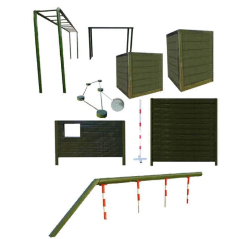 Zhong'aoda 400m Obstacle Course High Platform