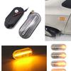 2pieces Dynamic Led Turn Signals Side Marker Light Lamp for VW Volkswagen Bora Golf 3/4 Passat 3B Polo 6N Sharan Vento T5 SEAT